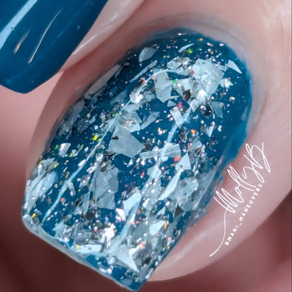 Glass Soul - Fantasy Flake Glitter Gel - HEMA, HPMA, TPO Free