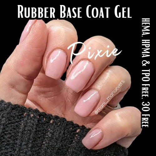 Pixie Rubber Base Gel Mani - HEMA, HPMA, TPO Free