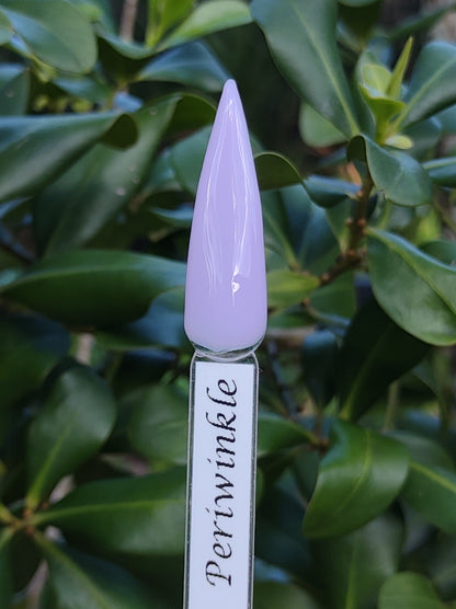 Rubber Base Gel in Bottle | Periwinkle | HEMA, HPMA, TPO Free uv/led | 15ml | Soak Off | Clear | Non-Yellowing | Gel Nails