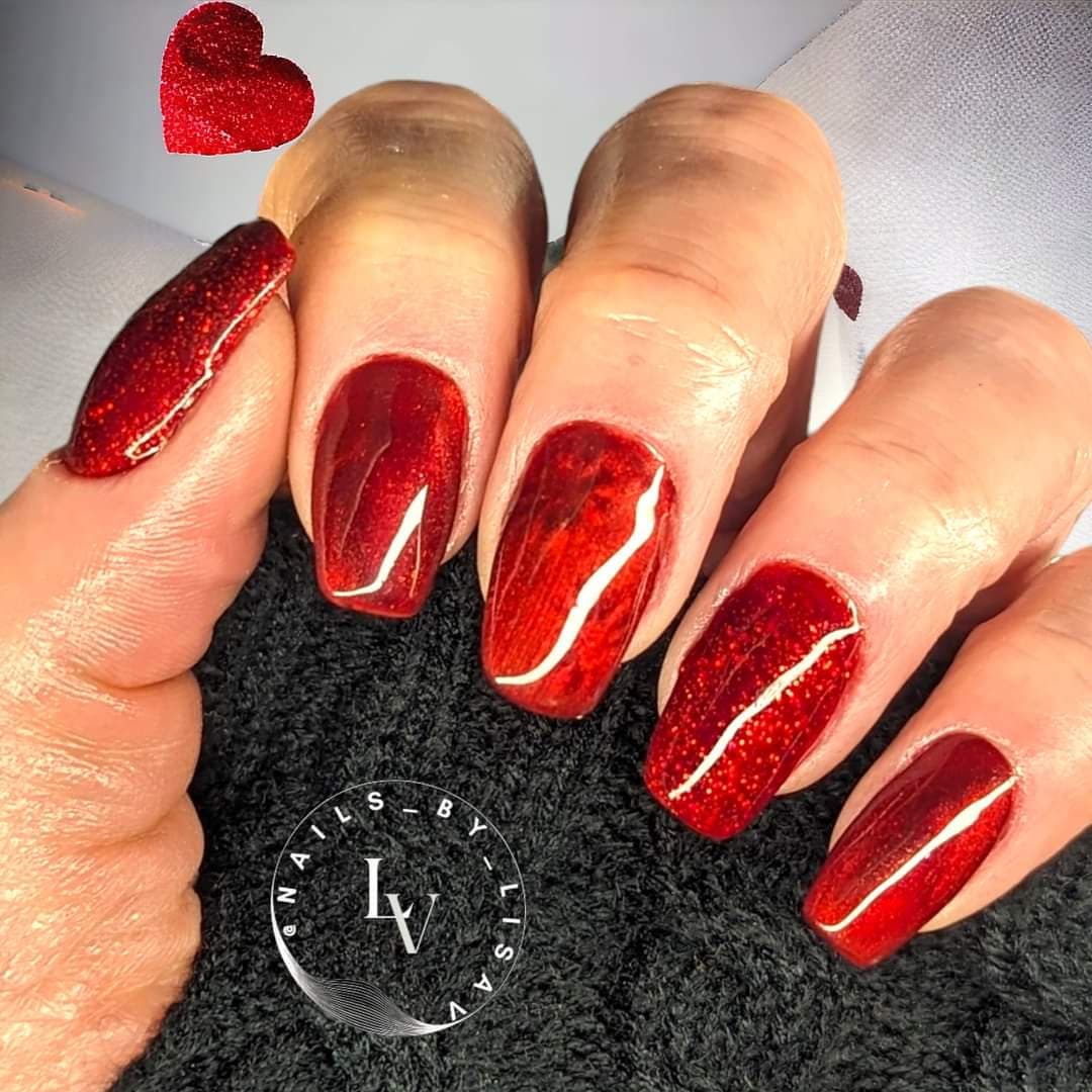 Stay The Night Collection | HEMA HPMA TPO Free uv/led | 15ml | Heartless, Ferrari Red, Red Velvet, Hot Lips, Roulette Cat Eye | Gel Nails