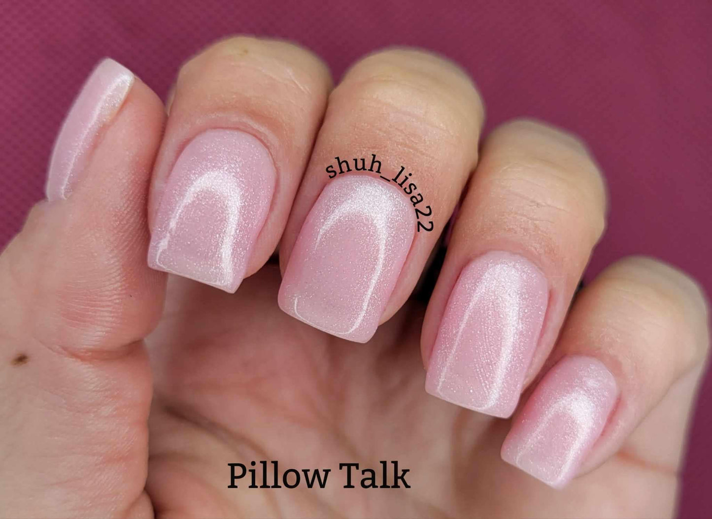 Pillow Talk | Rubber Base Gel in Bottle | HEMA, HPMA, TPO Free uv/led | 15ml | Soak Off | Clear | No Odor | Non-Yellowing