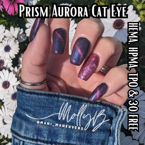 Aurora Pearl Cat Eye Gels