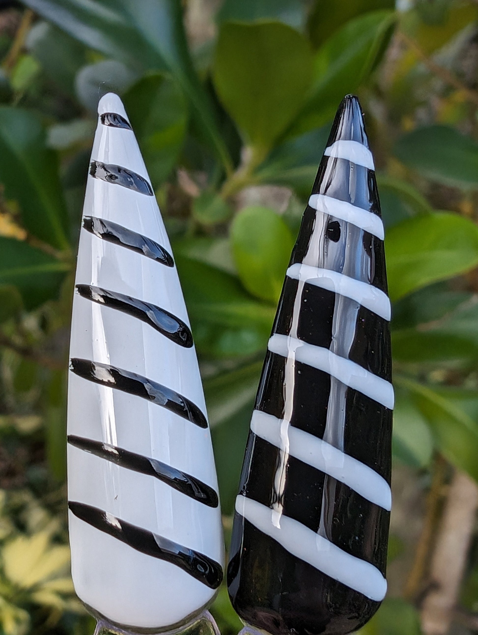 Black & White Gel Art Liner Gels | Highly Pigmented | HEMA, HPMA, TPO, 30 Free uv/led | 15ml | Soak Off