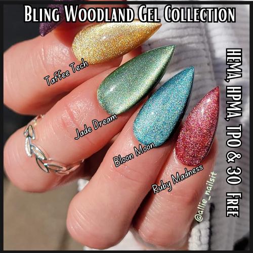 Shimmer Cat Eye Gel Polish | Woodland Collection | Stepping Stone, Toffee Tech, Ruby Madness, More Names in Photo | HEMA, HPMA, TPO, 30 Free