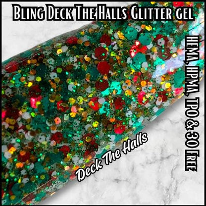 Deck The Halls, Ruby Slippers & Gold Mine Glitter Gels - HEMA, HPMA, TPO Free