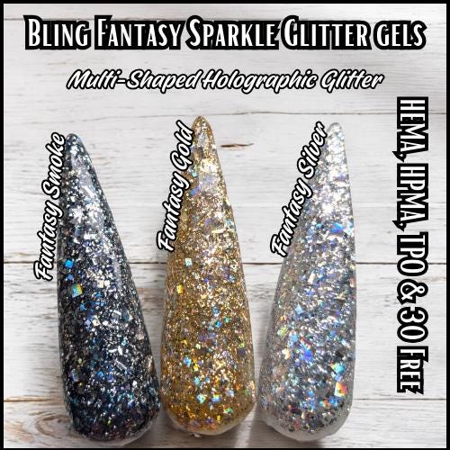 Fantasy Smoke | Fantasy Sparkly Collection | HEMA, HPMA, TPO, 30 Free uv/led | 15ml |