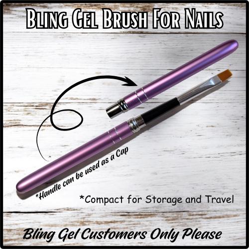 Bling Gel Brush For Nails - Bling Gel Customers Only Please