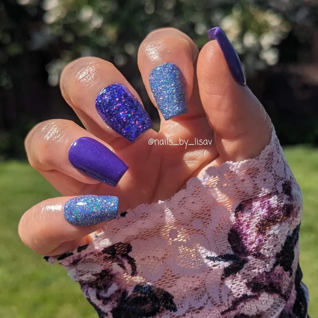 Amethyst Trio Dip Mani