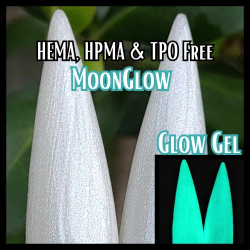 Moonglow Glow-in-the-Dark Gel Polish - HEMA, HPMA, TPO Free